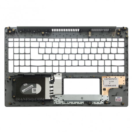 قاب کنار کیبرد لپ تاپ لنوو Case C Lenovo IdeaPad L340-15 نقره ای خط و خش دار