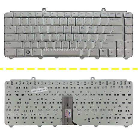 کیبرد لپ تاپ دل Inspiron 1525 نقره ای