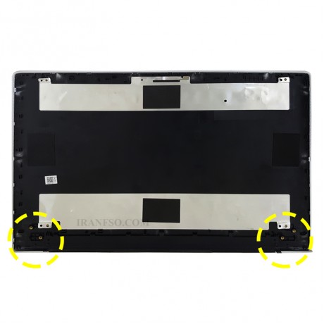 قاب پشت ال سی دی لپ تاپ لنوو Case A Lenovo IdeaPad G50-70 نقره ای-خط و خش دار بدون کاور لولا