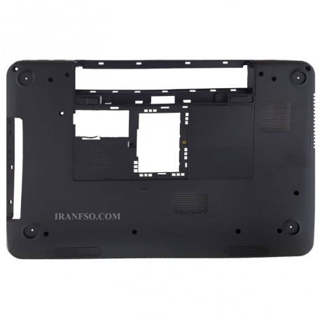 قاب کف لپ تاپ دل Inspiron N5110 مشکی- خط و خش دار تاب دار