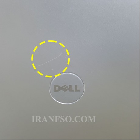 قاب پشت ال سی دی لپ تاپ دل Case A Dell Inspiron 6400 نقره ای-خط و خش دار