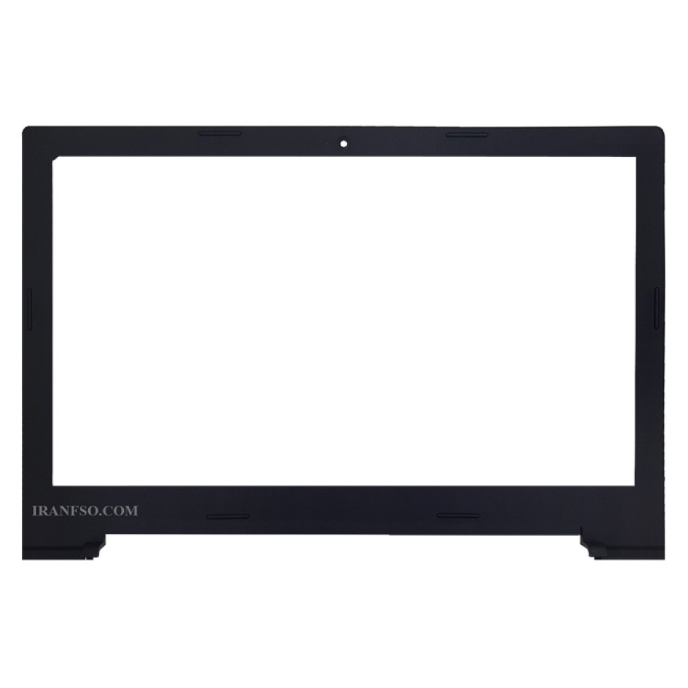 قاب جلو ال سی دی لپ تاپ لنوو Case B Lenovo IdeaPad G50-70 مشکی مات-2 میکروفن بدون لوگو تاب دار