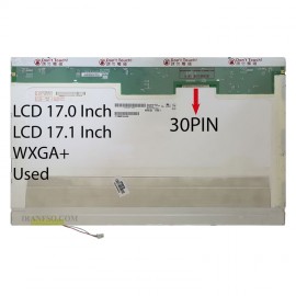 ال سی دی لپ تاپ 17.0-17.1 ضخیم 30 پین WXGA plus 1440x900 تک لامپ دست دوم