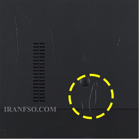 درب قاب کف لپ تاپ اچ پی Compaq 620-625_6070B0431201 مشکی دست دوم