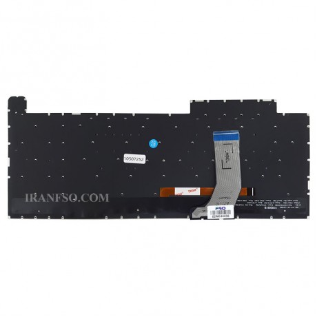 کیبرد لپ تاپ ایسوس ROG Strix G731 مشکی-اینترکوچک-بابک لایت-بدون فریم با کلید پاور