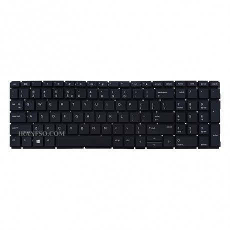 کیبرد لپ تاپ اچ پی ProBook 450 G6 مشکی-اینترکوچک بدون فریم