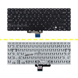 کیبرد لپ تاپ ایسوس K510 مشکی-اینترکوچک بدون فریم