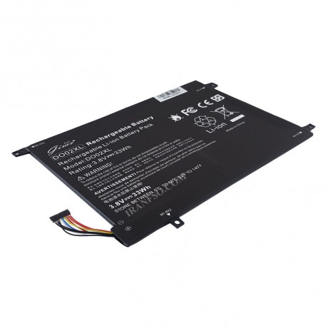 باتری لپ تاپ اچ پی Pavilion X2 10 Pro_DO02XL Gimo Plus مشکی-داخلی-33 وات ساعت