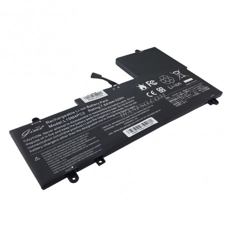 باتری لپ تاپ لنوو IdeaPad Yoga 710_L15L4PC2-L15M4PC2 Gimo Plus مشکی داخلی-53 وات ساعت