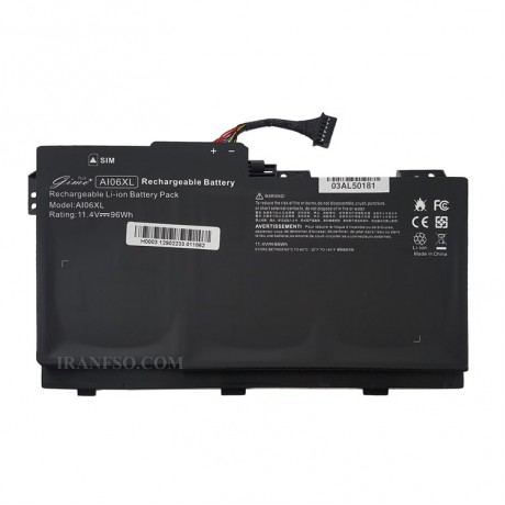 باتری لپ تاپ اچ پی ZBook 17 G3_AI06XL Gimo Plus مشکی داخلی-96 وات ساعت
