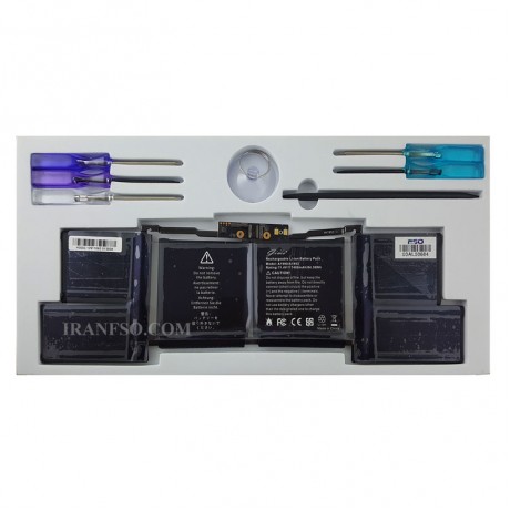 باتری لپ تاپ اپل MacBook Pro A1990 15 Inch A1953_2018-2019 Gimo Plus مشکی