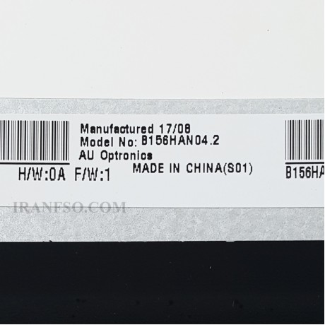 ال ای دی لپ تاپ 15.6 AUO B156HAN04.2_Grade A نازک مات 30 پین FHD-IPS-120HZ