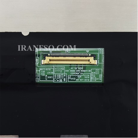 ال ای دی لپ تاپ 14.0 B140UAN02.1_Grade A نازک مات 30 پین WUXGA-EDP بدون جاپیچ 306x197x3.8mm برد پشت LED سوکت از پایین