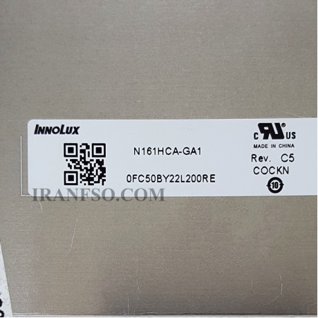 ال ای دی لپ تاپ 16.1 N161HCA-GA1_Grade A نازک مات 40 پین FHD-IPS-EDP-144HZ بدون جاپیچ 361x221x3.2mm