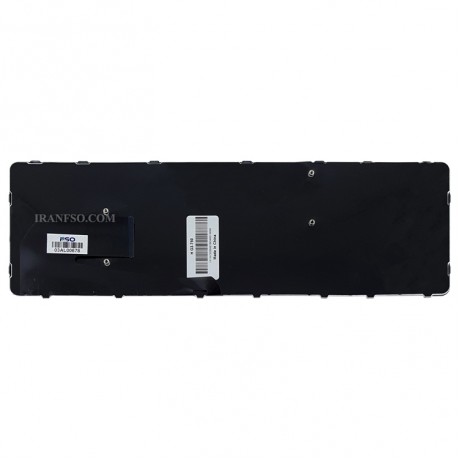 کیبرد لپ تاپ اچ پی EliteBook 850 G3_755 G3 مشکی-با فریم نقره ای