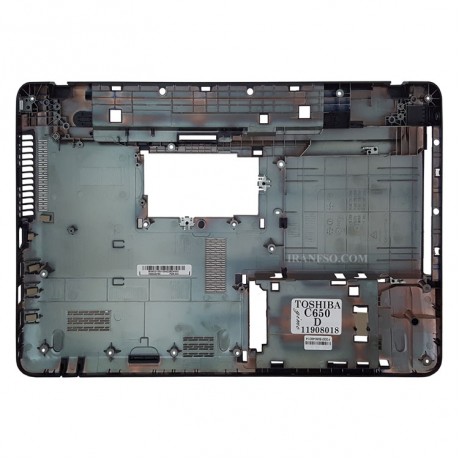 قاب کف لپ تاپ توشیبا Satellite C650 مشکی