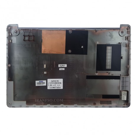قاب کف لپ تاپ ایسوس VivoBook S15 S510-F510UA طوسی-با دو پلاستیک کف