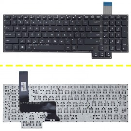 کیبرد لپ تاپ ایسوس ROG G750J مشکی بدون فریم