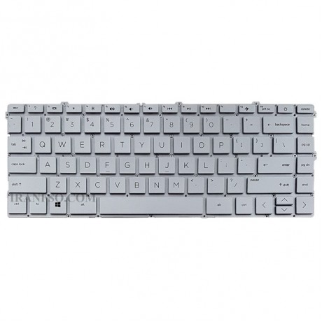 کیبرد لپ تاپ اچ پی Paviliom X360 14-DW نقره ای