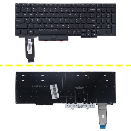کیبرد لپ تاپ لنوو ThinkPad E15 GEN4 مشکی-اینترکوچک بدون فریم