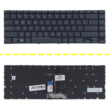 کیبرد لپ تاپ ایسوس ZenBook 14 UX425 مشکی