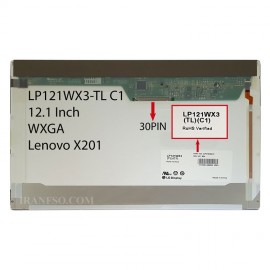 ال ای دی لپ تاپ ال جی 12.1 LP121WX3-TLC1 30Pin برای لنوو ThinkPad-X201