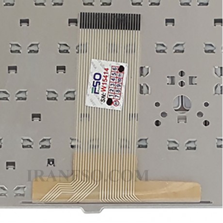 کیبرد لپ تاپ ایسوس F80 سفید