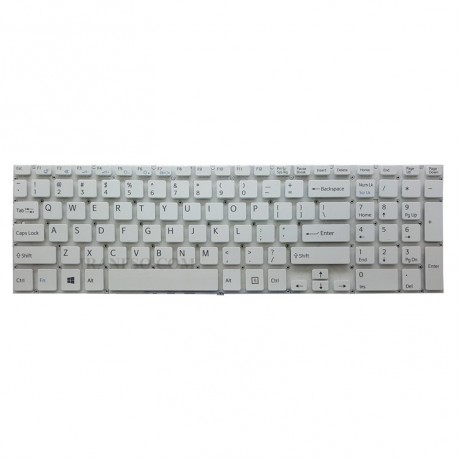 کیبرد لپ تاپ سونی Keyboard Sony SVF152 White