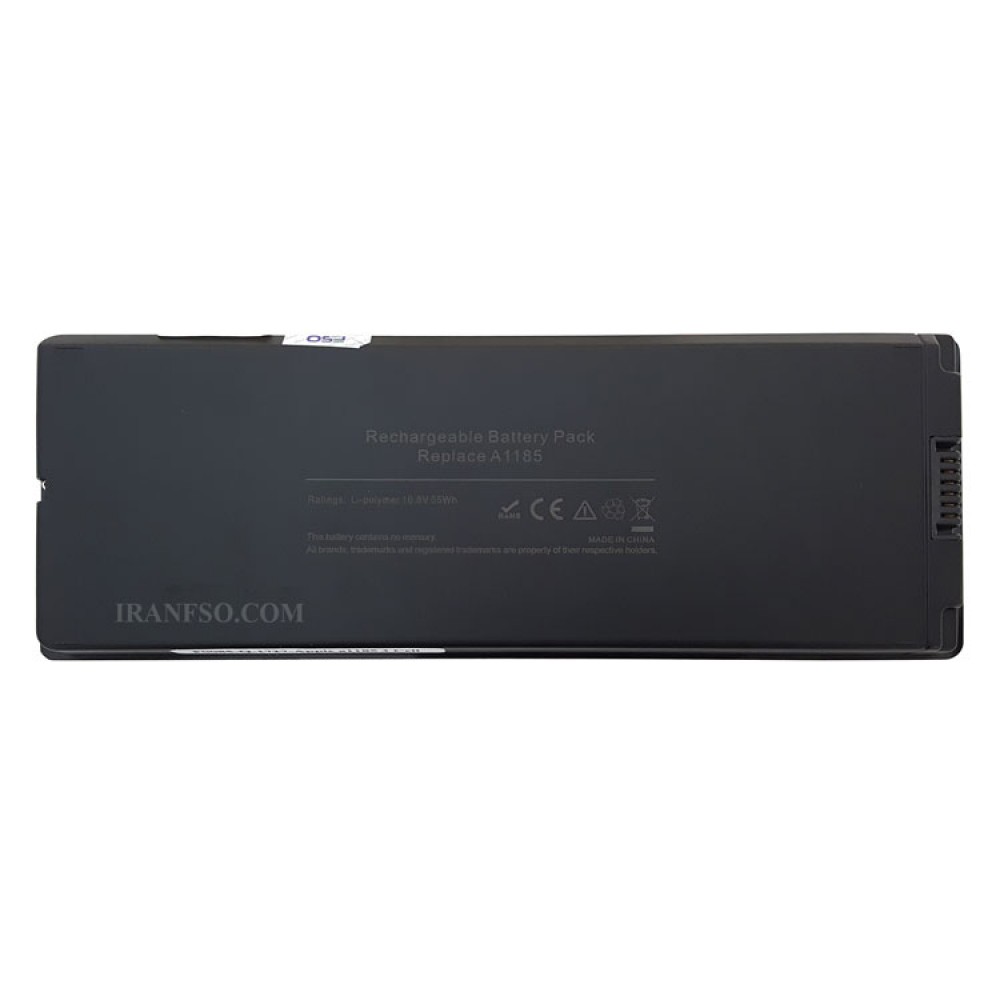 باطری Macbook a1185 6cell black