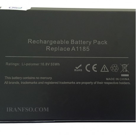 باطری Macbook a1185 6cell black
