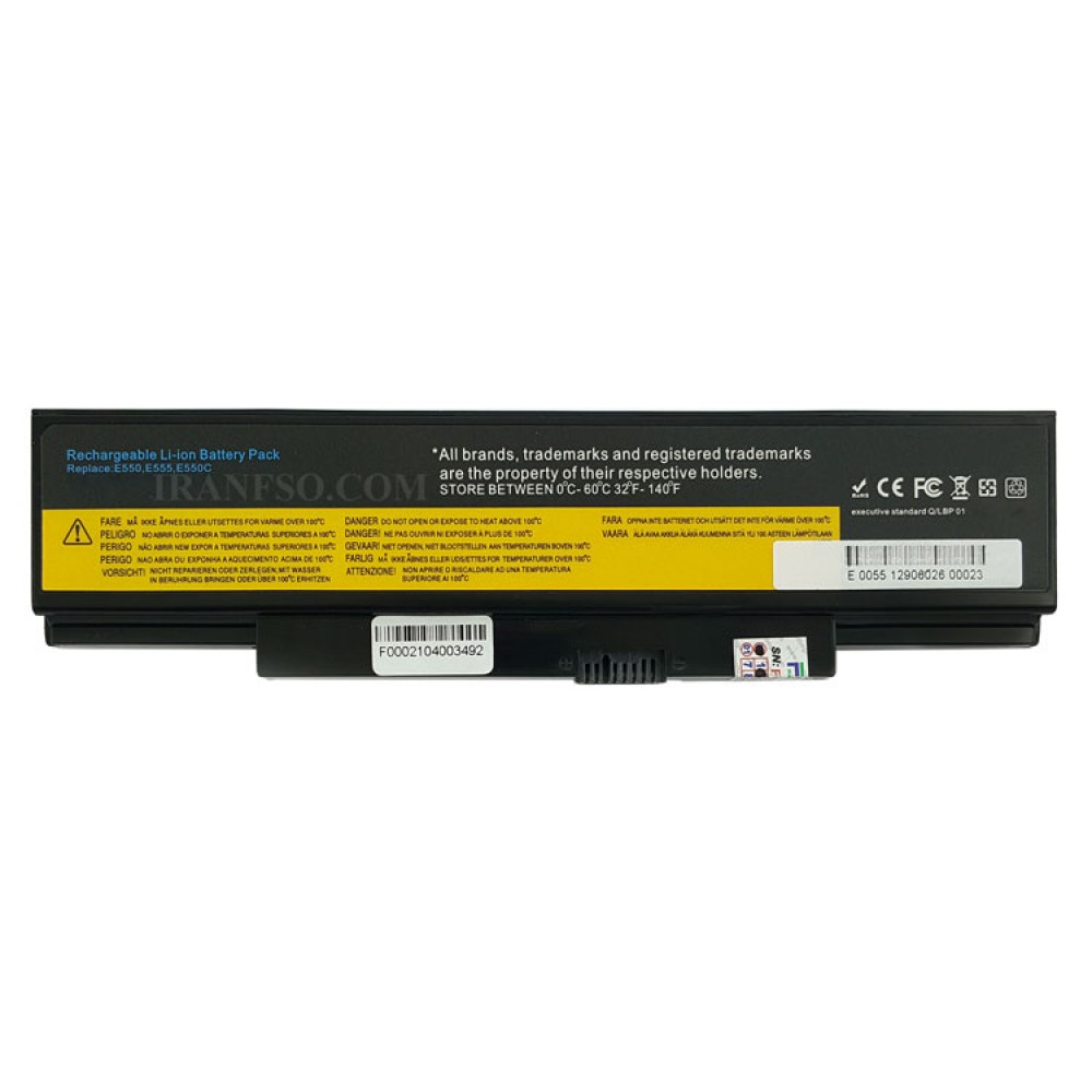باطری Thinkpad e550 6cell black