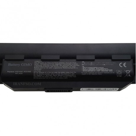 باطری K55 6cell black
