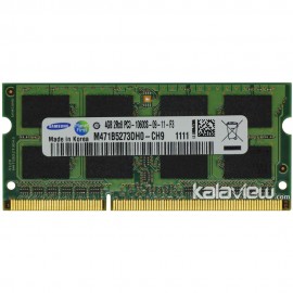 رم لپ تاپ سامسونگ 4GB مدل DDR3 باس 1333MHZ/10600 کره KR M471B5273DH0-CH9 1111 تایمینگ CL9