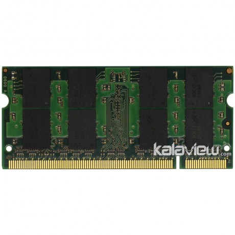 رم لپ تاپ میکرون 2GB مدل DDR2 باس 800MHZ/6400 آمریکا MT16HTF25664HY-800E1 تایمینگ CL6