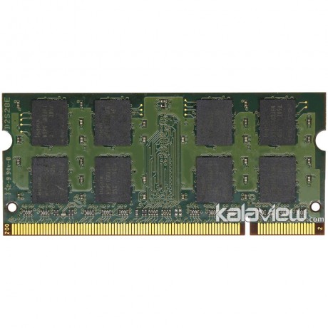 رم لپ تاپ کروشیال 2GB مدل DDR2 باس 800MHZ/6400 آمریکا CT25664AC800.Y16F تایمینگ CL6