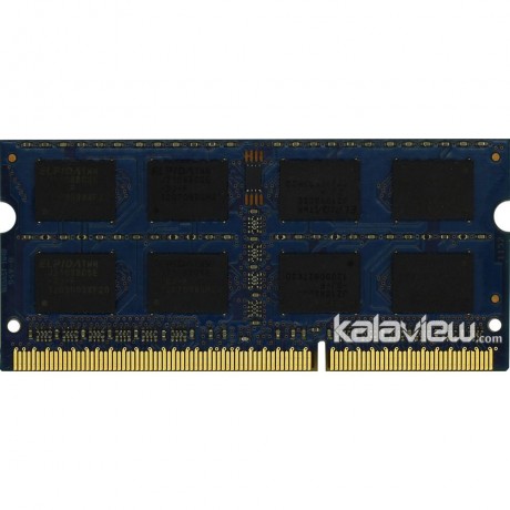 رم لپ تاپ الپیدا 4GB مدل DDR3 باس 1333MHZ/10600 تایوان EBJ41UF8BCS0-DJ-F 1212 تایمینگ CL9