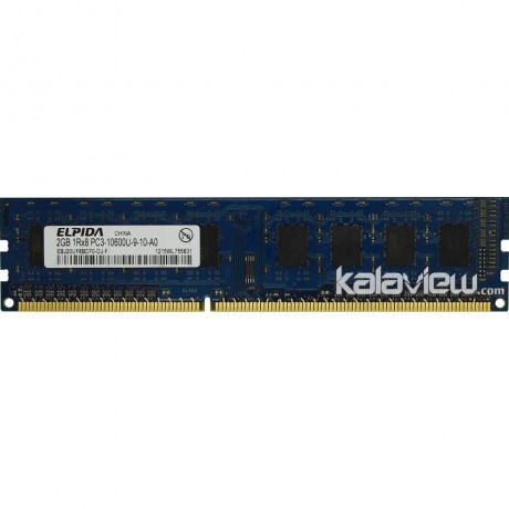 رم کامپیوتر الپیدا 2GB مدل DDR3 باس 1333MHZ/10600 چین EBJ20UF8BCF0-DJ-F 1215 تایمینگ CL9