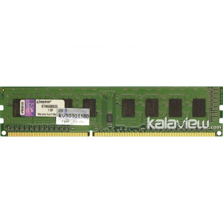 رم کامپیوتر کینگستون 2GB مدل DDR3 باس 1333MHZ/10600 چین KTH9600BS/2G تایمینگ CL9