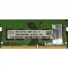 رم لپ تاپ اس کی هاینیکس 8GB مدل DDR4 باس 2400MHZ/19200 کره HMA81GS6AFR8N-UH N0 AB تایمینگ CL17