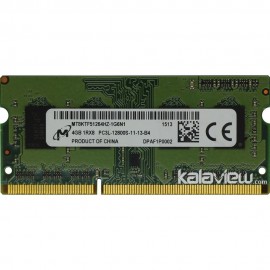 رم لپ تاپ میکرون 4GB مدل DDR3L باس 1600MHZ/12800 چین MT8KTF51264HZ-1G6N1 513 تایمینگ CL11
