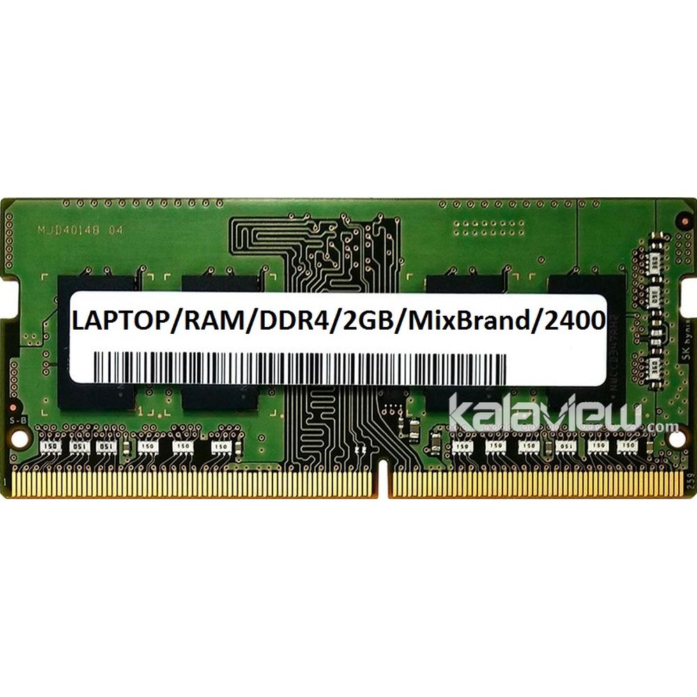 رم لپ تاپ میکس برند 2GB مدل DDR4 باس 2400MHZ/19200 بدون پک