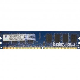 رم کامپیوتر نانیا 2GB مدل DDR2 باس 800MHZ/6400 چین NT2GT64U8HD0BY-AD تایمینگ CL6