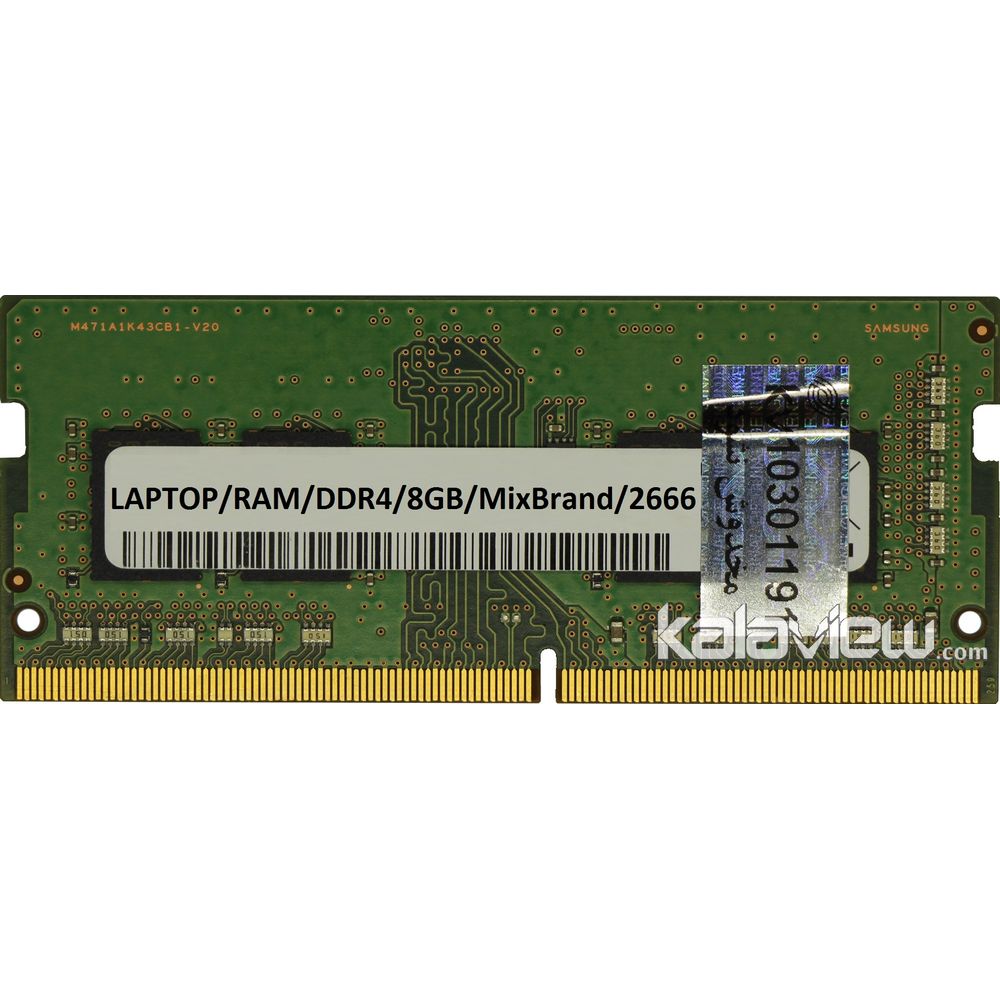 رم لپ تاپ میکس برند 8GB مدل DDR4 باس 2666MHZ/21300 بدون پک
