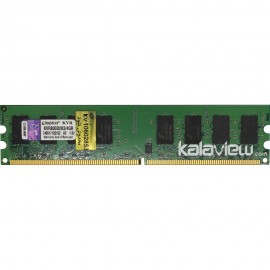 رم کامپیوتر کینگستون 2GB مدل DDR2 باس 800MHZ/6400 چین KVR800D2K2/4GR تایمینگ CL6