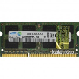 رم لپ تاپ سامسونگ 4GB مدل DDR3 باس 1333MHZ/10600 چین CN M471B5273EB0-CH9 تایمینگ CL9