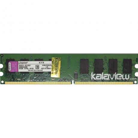 رم کامپیوتر کینگستون 2GB مدل DDR2 باس 667MHZ/5300 تایوان KVR667D2N5/2G تایمینگ CL5