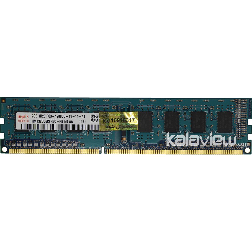 رم کامپیوتر هاینیکس 2GB مدل DDR3 باس 1600MHZ/12800 کره HMT325U6CFR8C-PB N0 AA 151 تایمینگ CL11