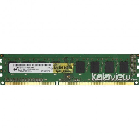 رم کامپیوتر میکرون 2GB مدل DDR3 باس 1333MHZ/10600 چین MT8JTF25664AZ-1G4M1 203 تایمینگ CL9