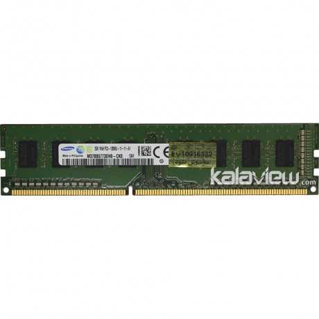 رم کامپیوتر سامسونگ 2GB مدل DDR3 باس 1600MHZ/12800 فیلیپین PH M378B5773DH0-CK0 1341 تایمینگ CL11