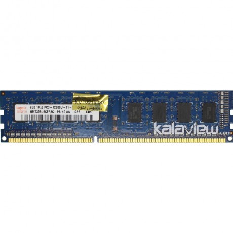 رم کامپیوتر هاینیکس 2GB مدل DDR3 باس 1600MHZ/12800 چین HMT325U6CFR8C-PB N0 AA 223 تایمینگ CL11